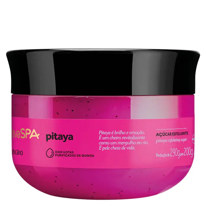 Açúcar Esfoliante Nativa Spa Pitaya, 200g - 0