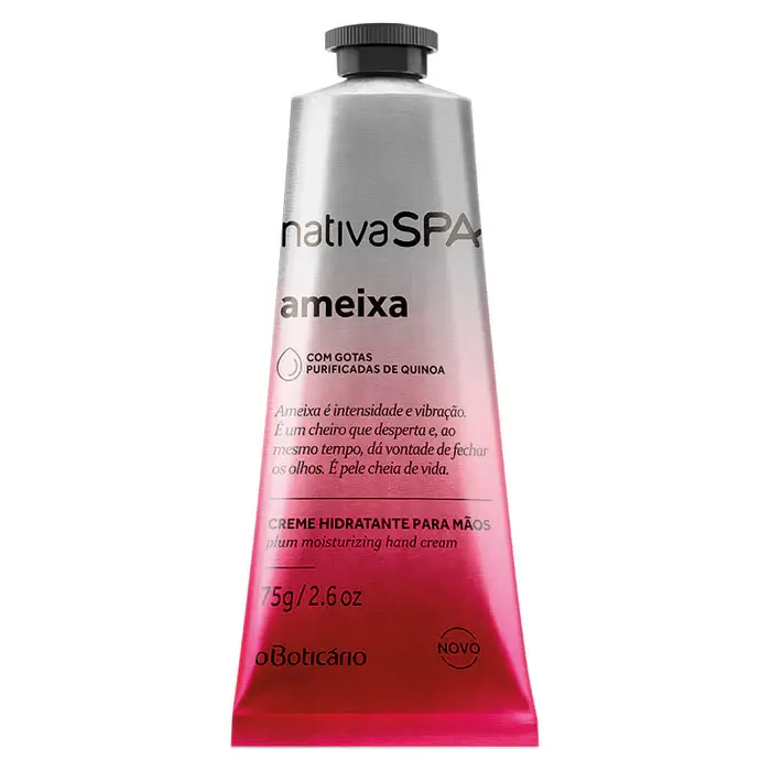 Creme de Mãos Nativa SPA Ameixa, 75g - 0