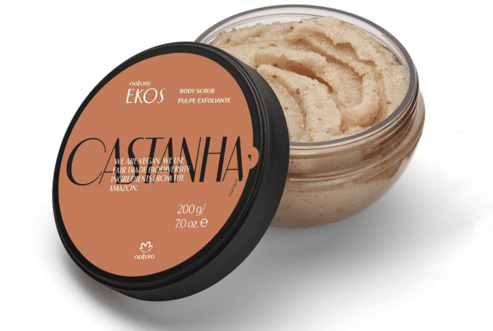 Manteiga Esfoliante Castanha – Ekos, 200g - 0