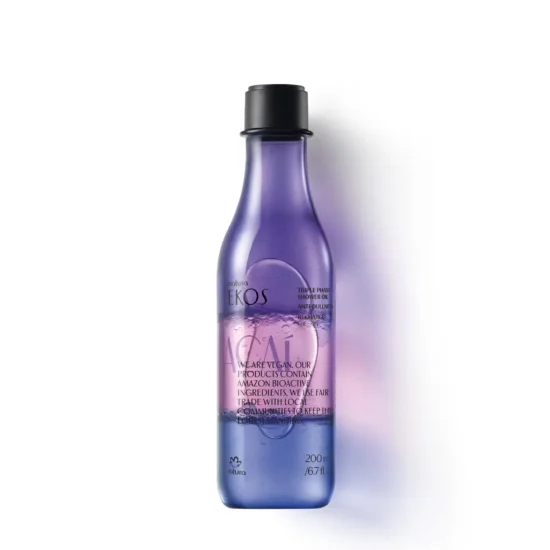 Oleo De Duche Acai Trifasico – Ekos, 200ml - 0