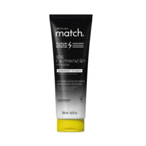 Condicionador Pós-química Match Sos Cauterização, 250ml - 0