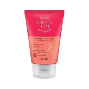 Cuide-se Bem Creme Mãos Morango E Leite, 50g - 0