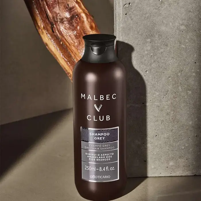 Shampoo Grey Malbec Club, 250ml – 1