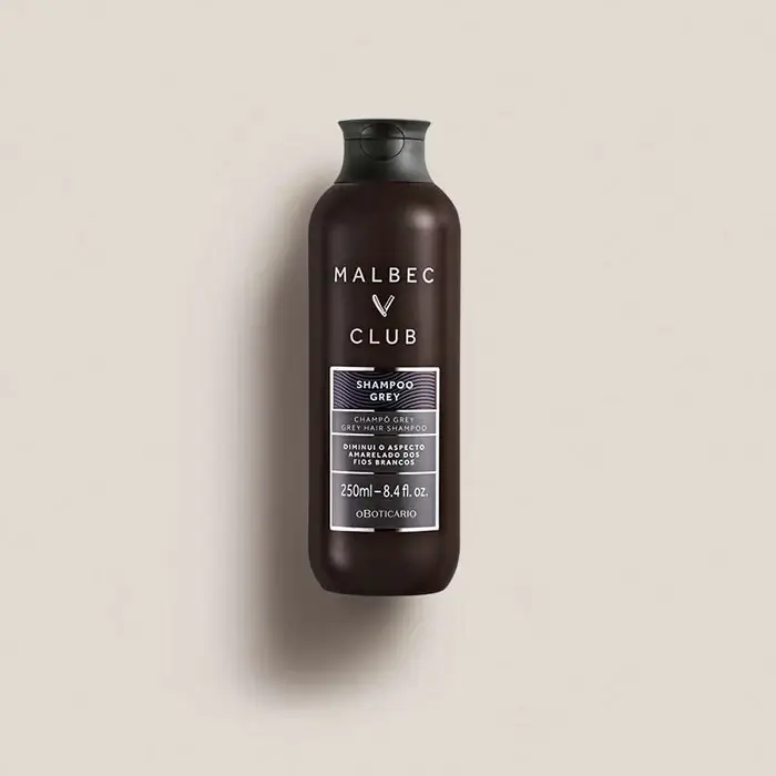 Shampoo Grey Malbec Club, 250ml – 2