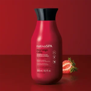 Shampoo Nativa Spa Morango Ruby, 300ml - 1