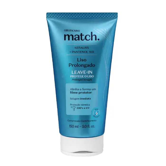 Leave In Match Liso Prolongado, 150ml - 0