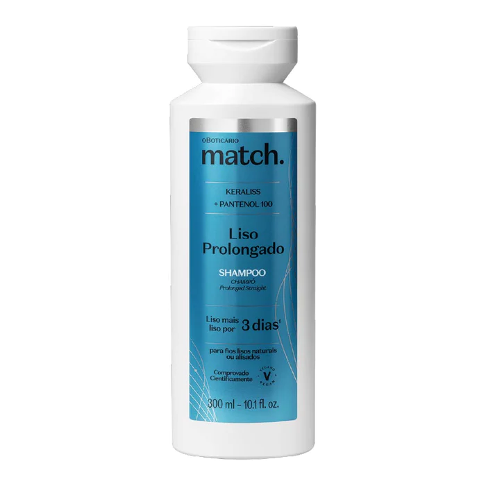 Shampoo Match Liso Prolongado, 300ml – 0