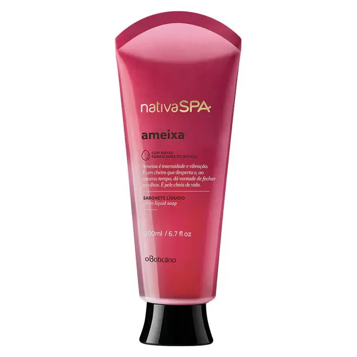 Sabonete Líquido Nativa Spa Ameixa, 200ml - 0