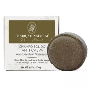 Anti-Caspa Shampoo Sólido, 70g - 0