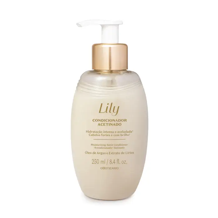 Condicionador Acetinado Lily, 250ml – 0