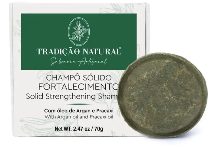 Fortalecimento Shampoo Sólido, 70g - 0