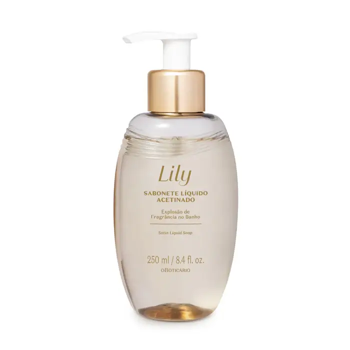 Sabonete Líquido Acetinado Lily, 250ml - 0