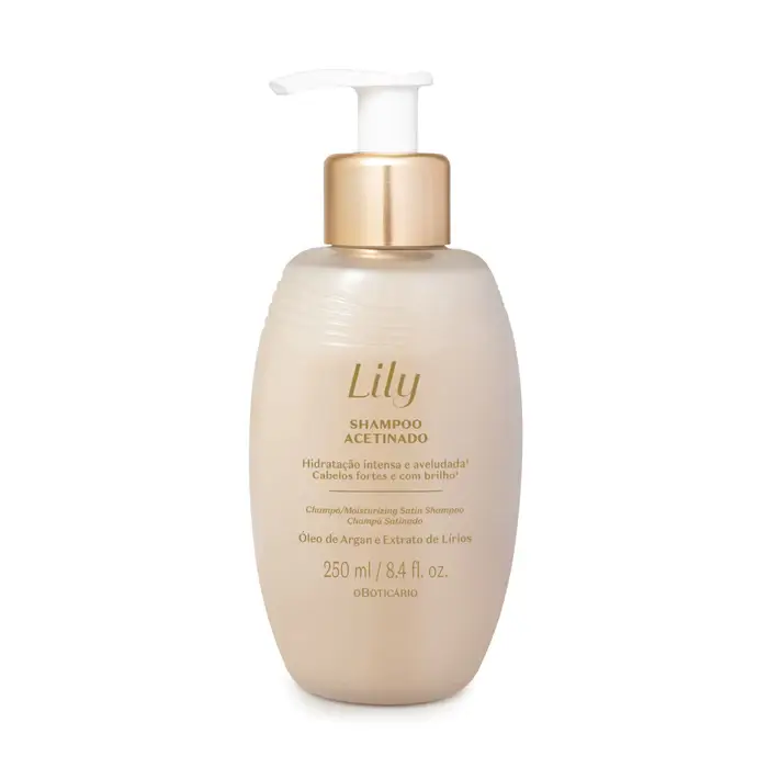 Shampoo Acetinado Lily, 250ml - 0