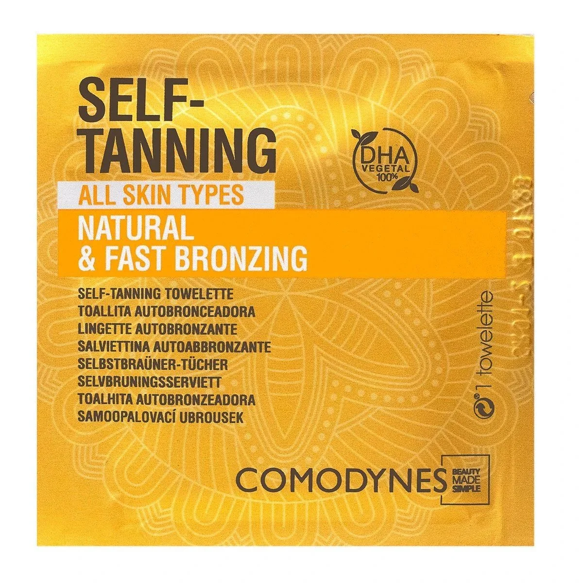 Comodynes Self-Tanning towelette 1pc – 0