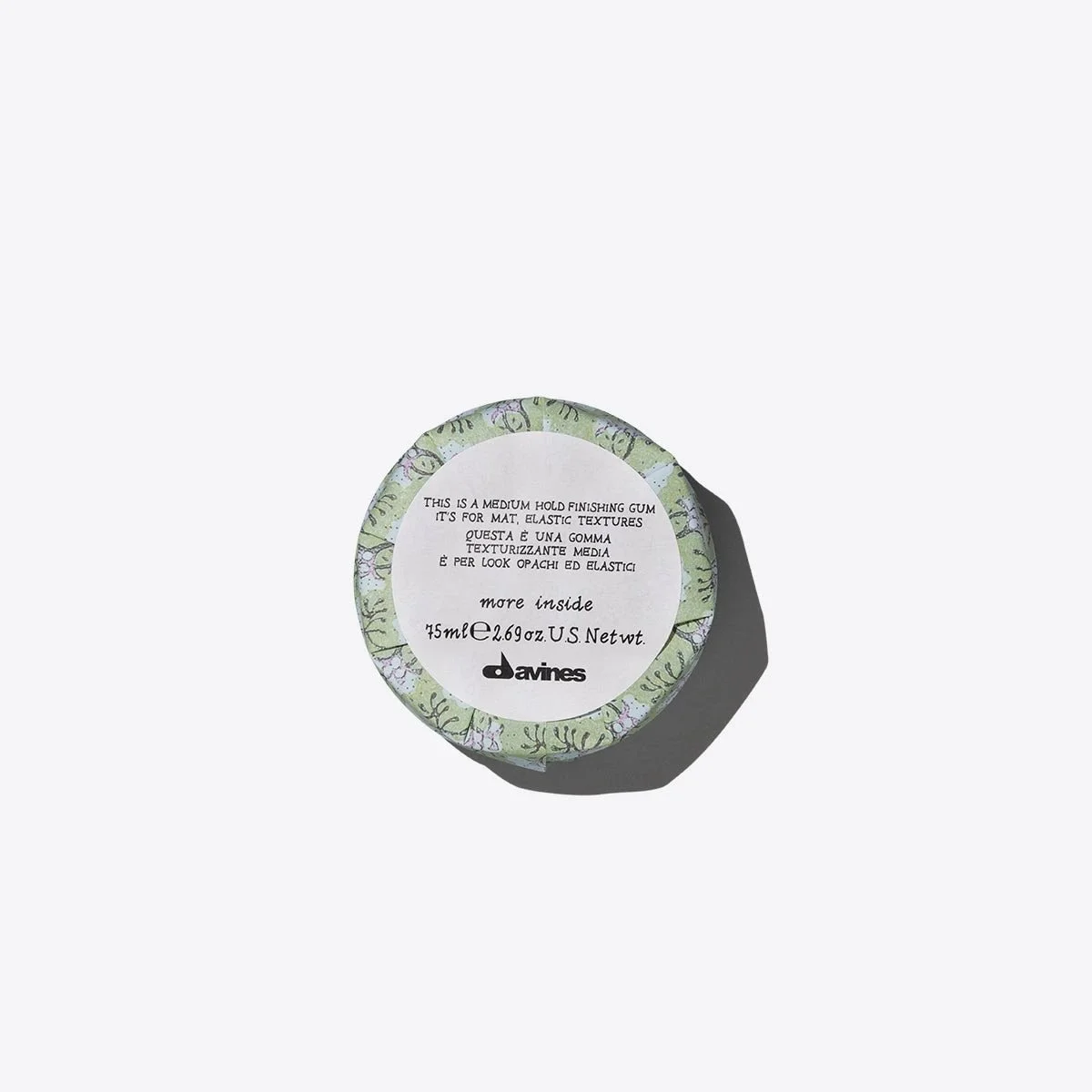 Davines More Inside Medium Hold finishing gum 75ml – 0