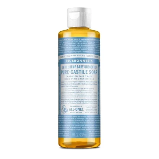 Dr. Bronner’s 18-in-1 Liquid Soap Baby-Mild 240 ml