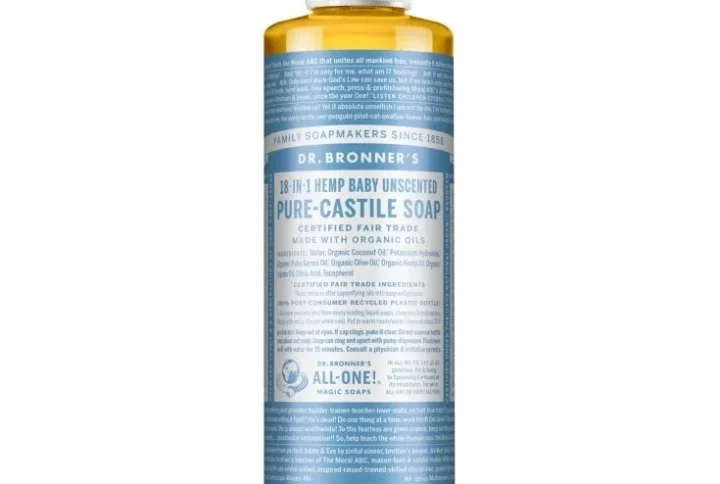 Dr. Bronner’s 18-in-1 Liquid Soap Baby-Mild 240 ml - 0