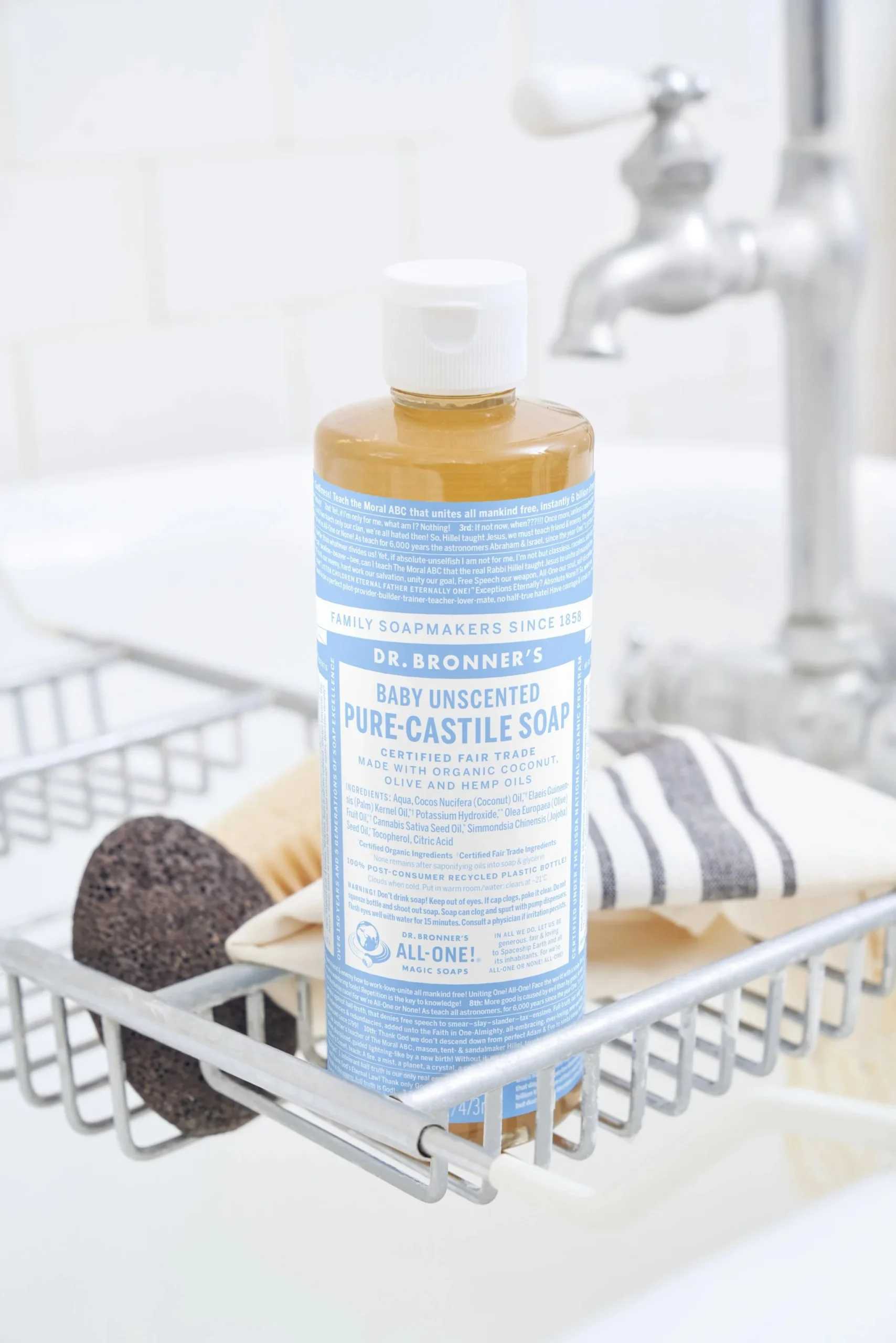 Dr. Bronner’s 18-in-1 Liquid Soap Baby-Mild 240 ml – 1