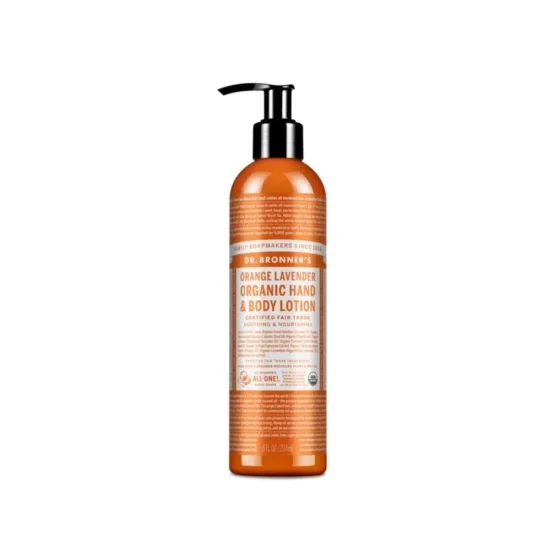 Dr. Bronner’s Organic Body Lotion Orange-Lavender 240 ml