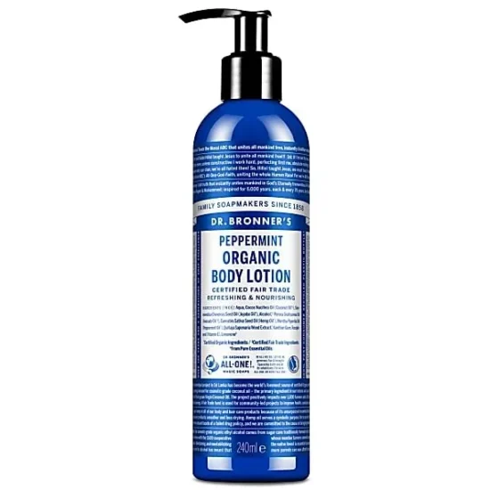 Dr. Bronner’s Organic Body Lotion Peppermint 240 ml