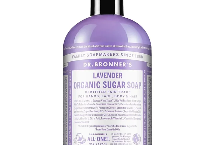 Dr. Bronner’s Organic Sugar Soap Lavender 355 ml - 0