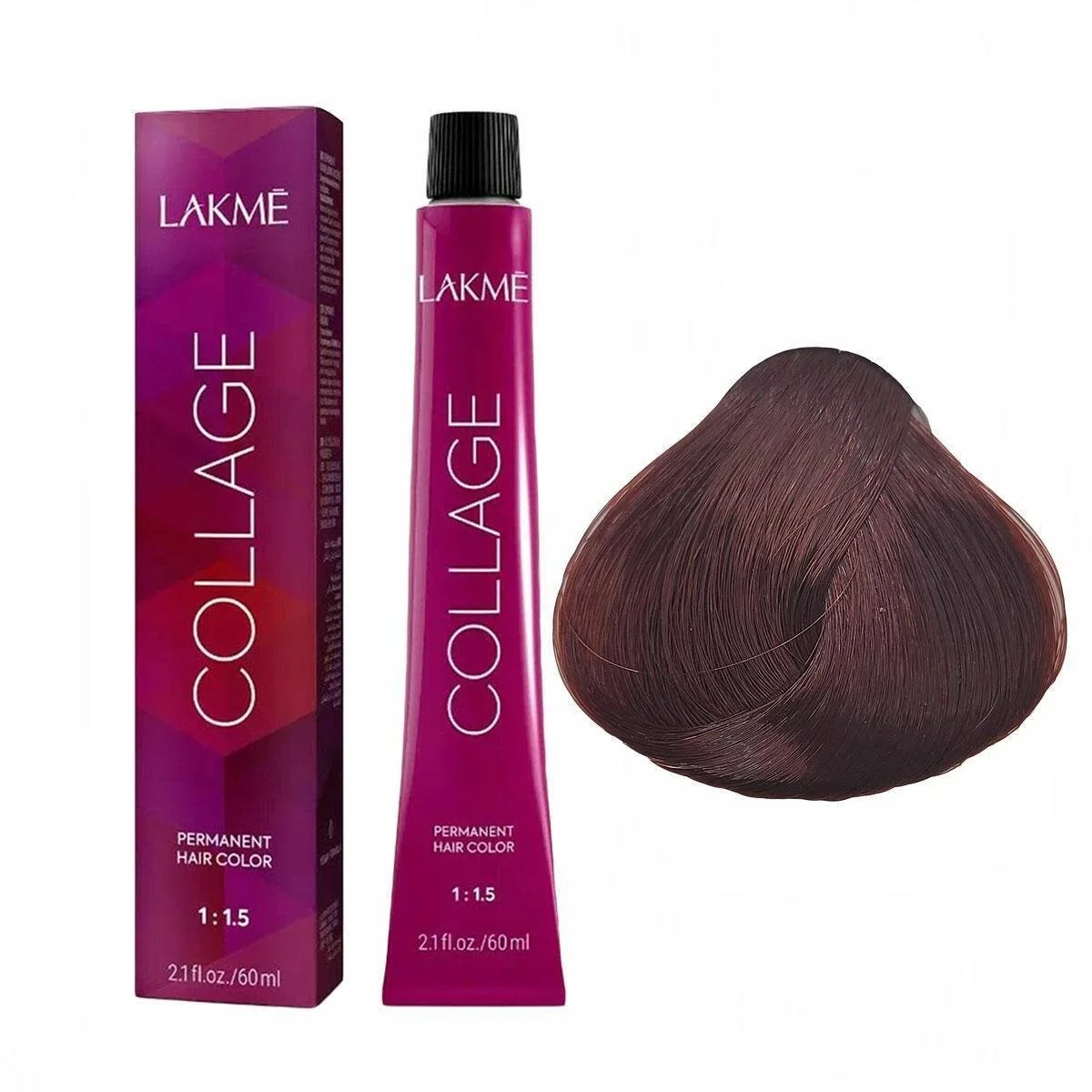 Lakme Collage 8/12 Permanent Color 60ml – 2