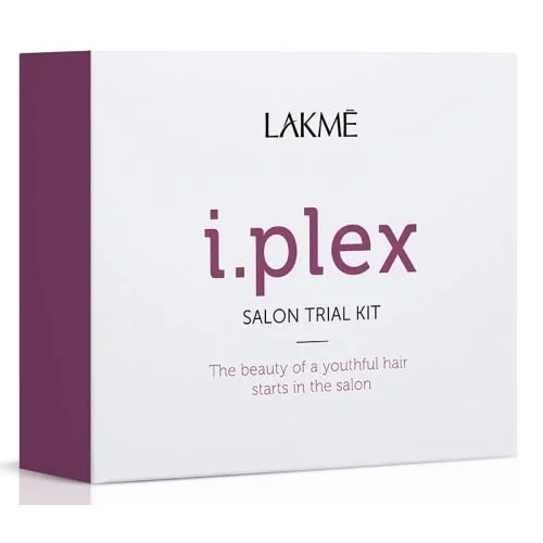 Lakme I.Plex Trial Kit: Premium Bond 100ml, Keratech I.Power 2x100ml, Dispenser, Application Guidelines – 0