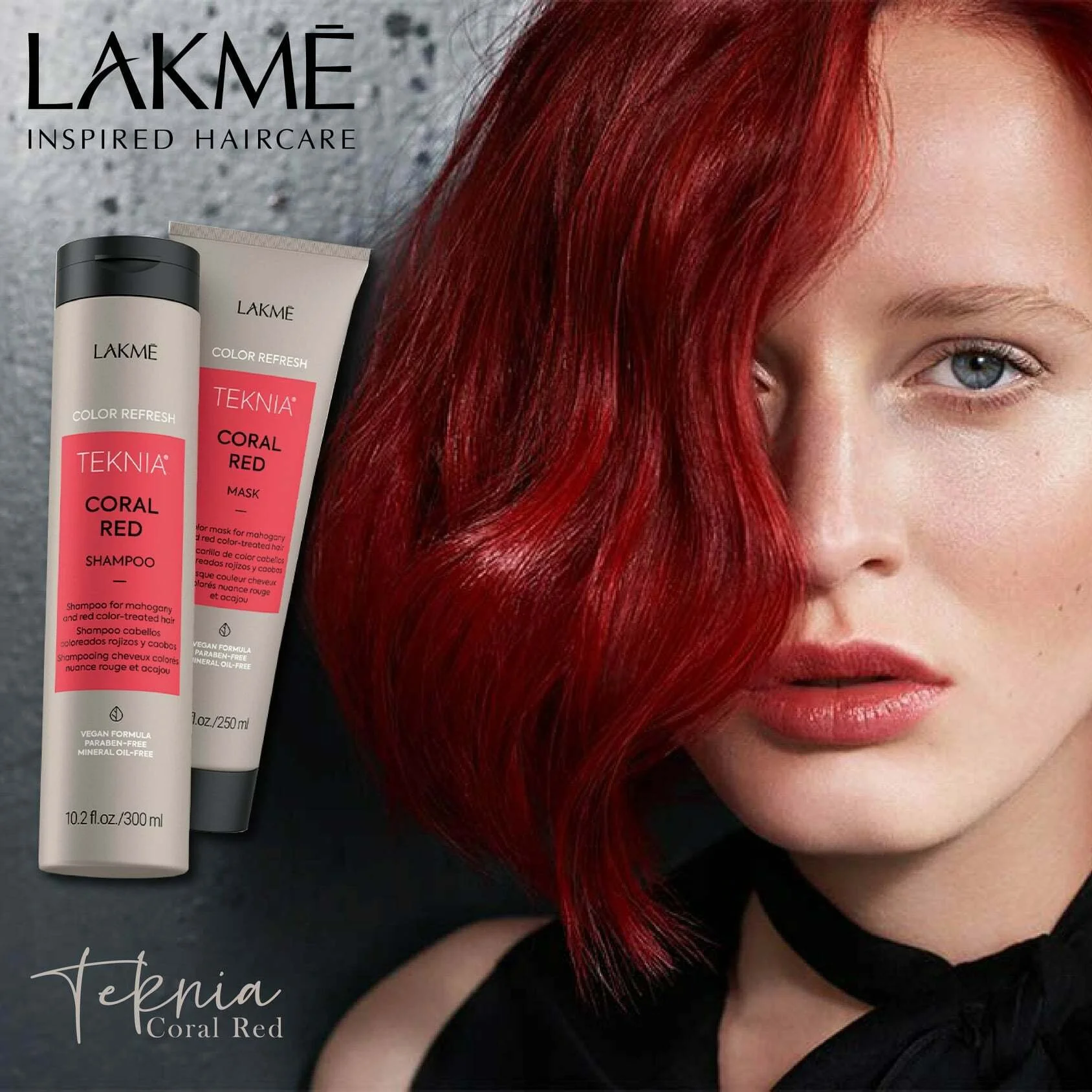 Lakme Teknia Coral Red Mask 250 ml – 1