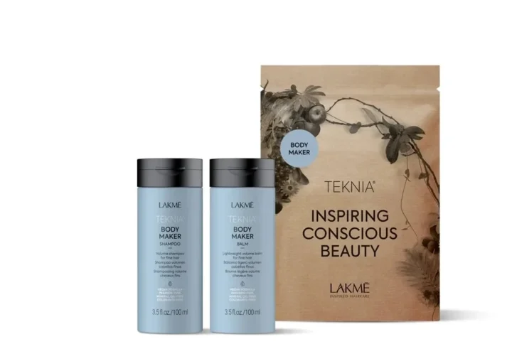 Lakme Teknia travel pack Body Maker: Shampoo 100ml, Balm 100 ml - 0