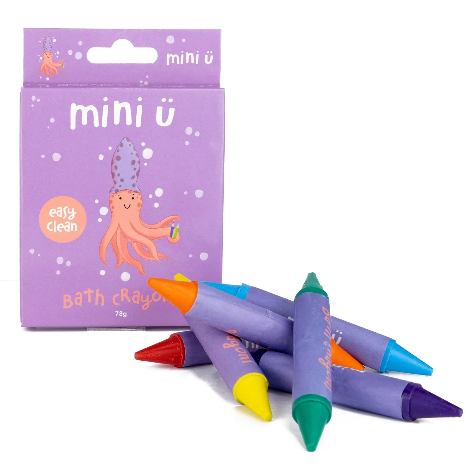 Mini-U bath crayons 78g – 0