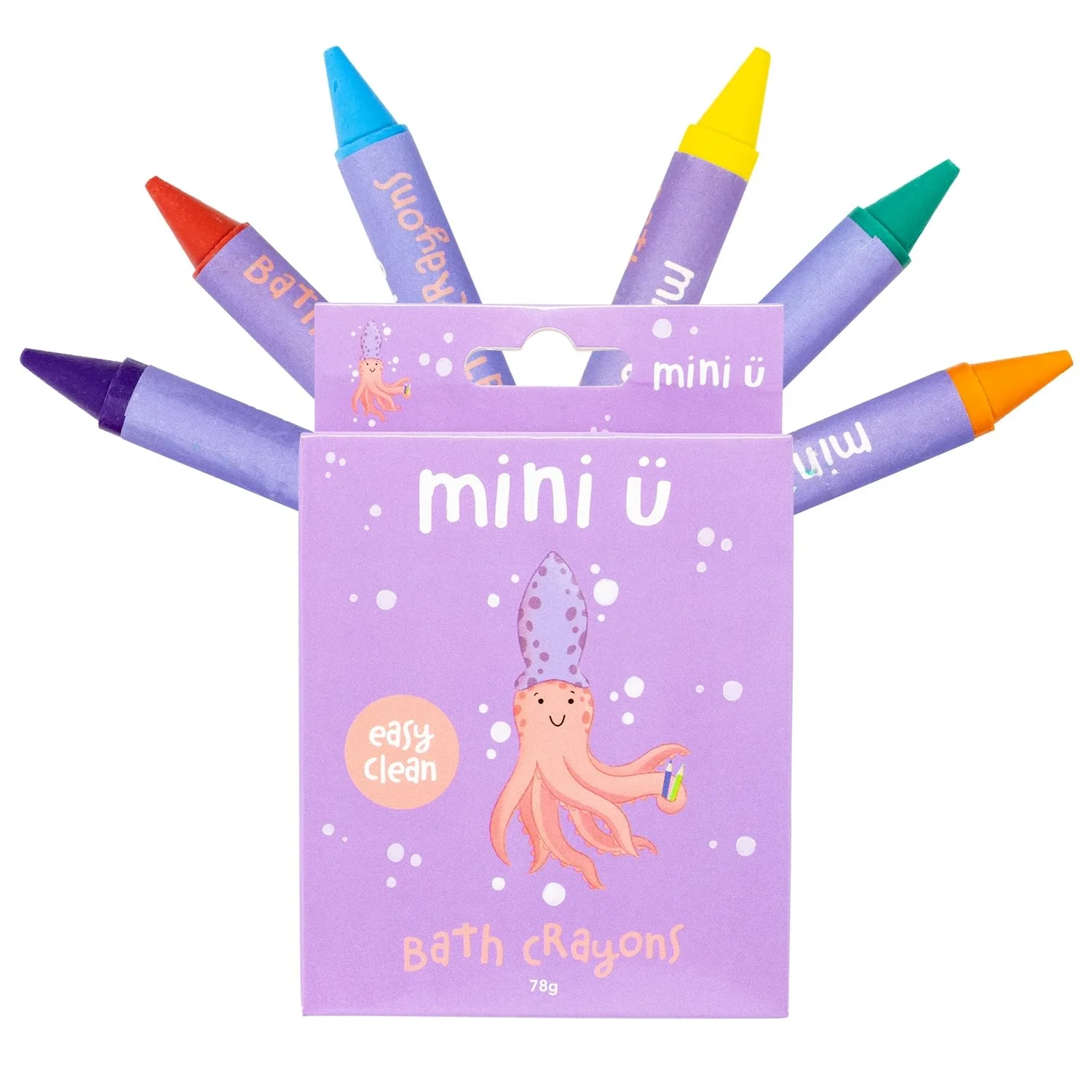 Mini-U bath crayons 78g – 2