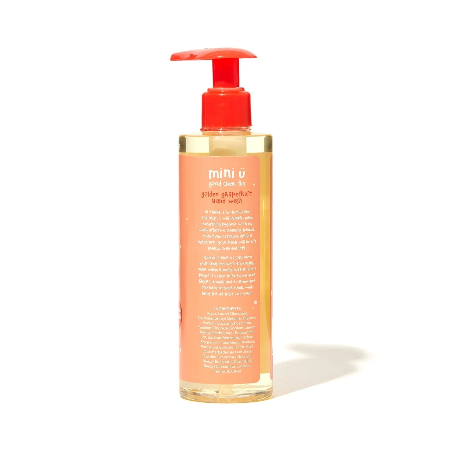 Mini-U Golden Grapefruit hand wash 250ml – 1