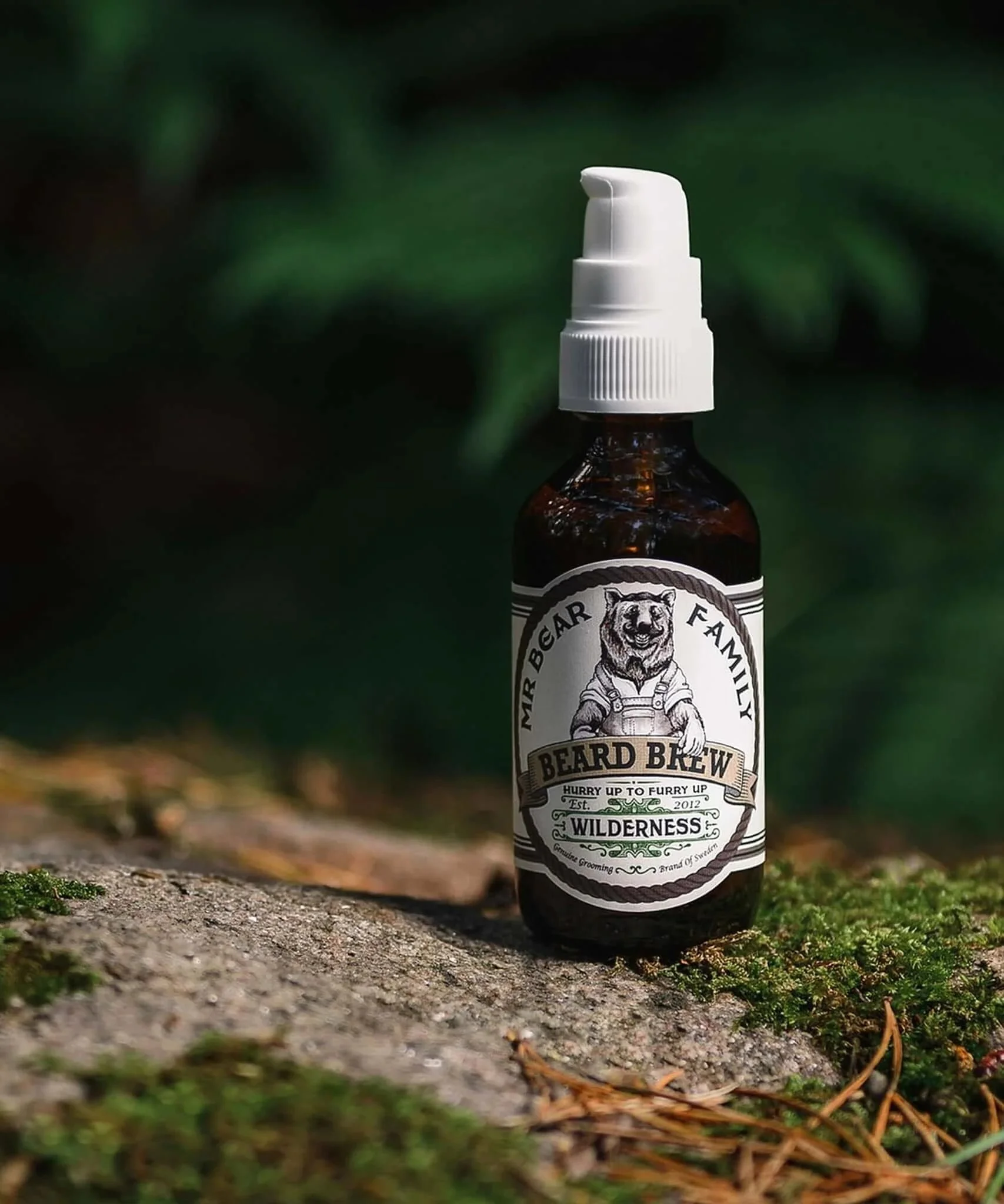 Mr Bear Family Beard Brew Beard Oil Wilderness 60ml – 1