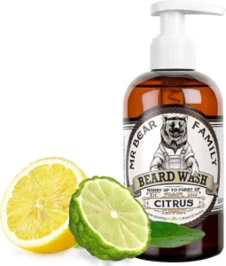 Mr Bear Family Beard Wash Citrus 250ml - 1