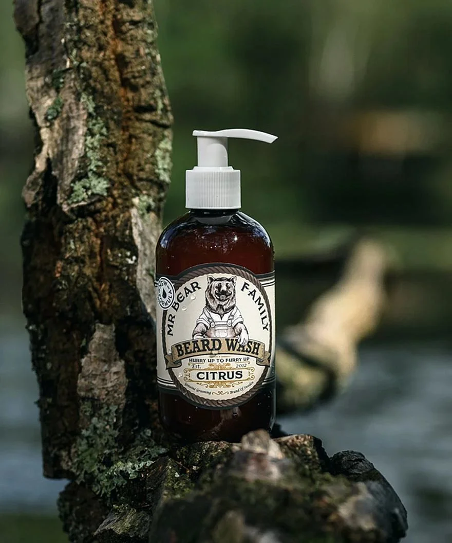 Mr Bear Family Beard Wash Citrus 250ml – 2