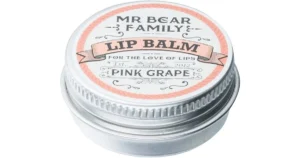 Mr Bear Family Lip Balm Pink Grape 15ml - 1