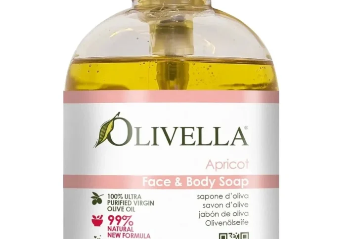 Olivella Apricot face & body soap 500ml - 0