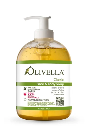 Olivella Classic face & body soap 500ml - 0