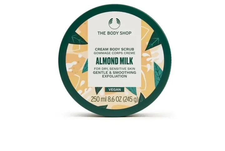 The Body Shop Almond Milk body scrub 250ml - 0