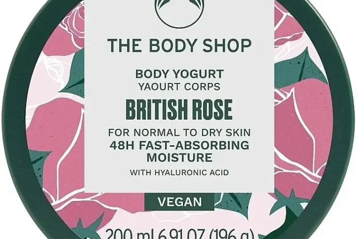 The Body Shop British Rose body yogurt 200ml - 0