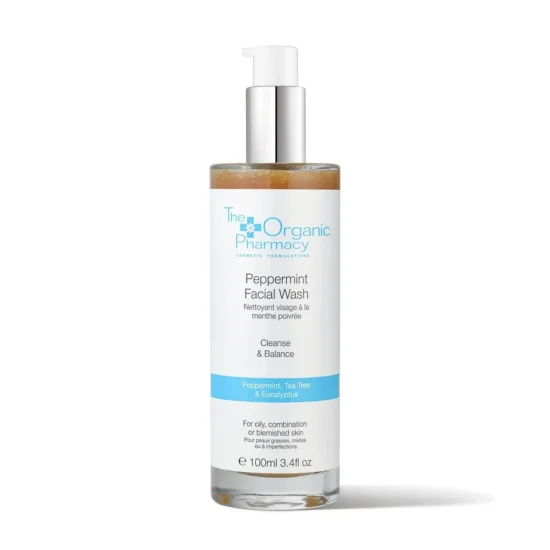 The Organic Pharmacy Peppermint facial wash 100ml